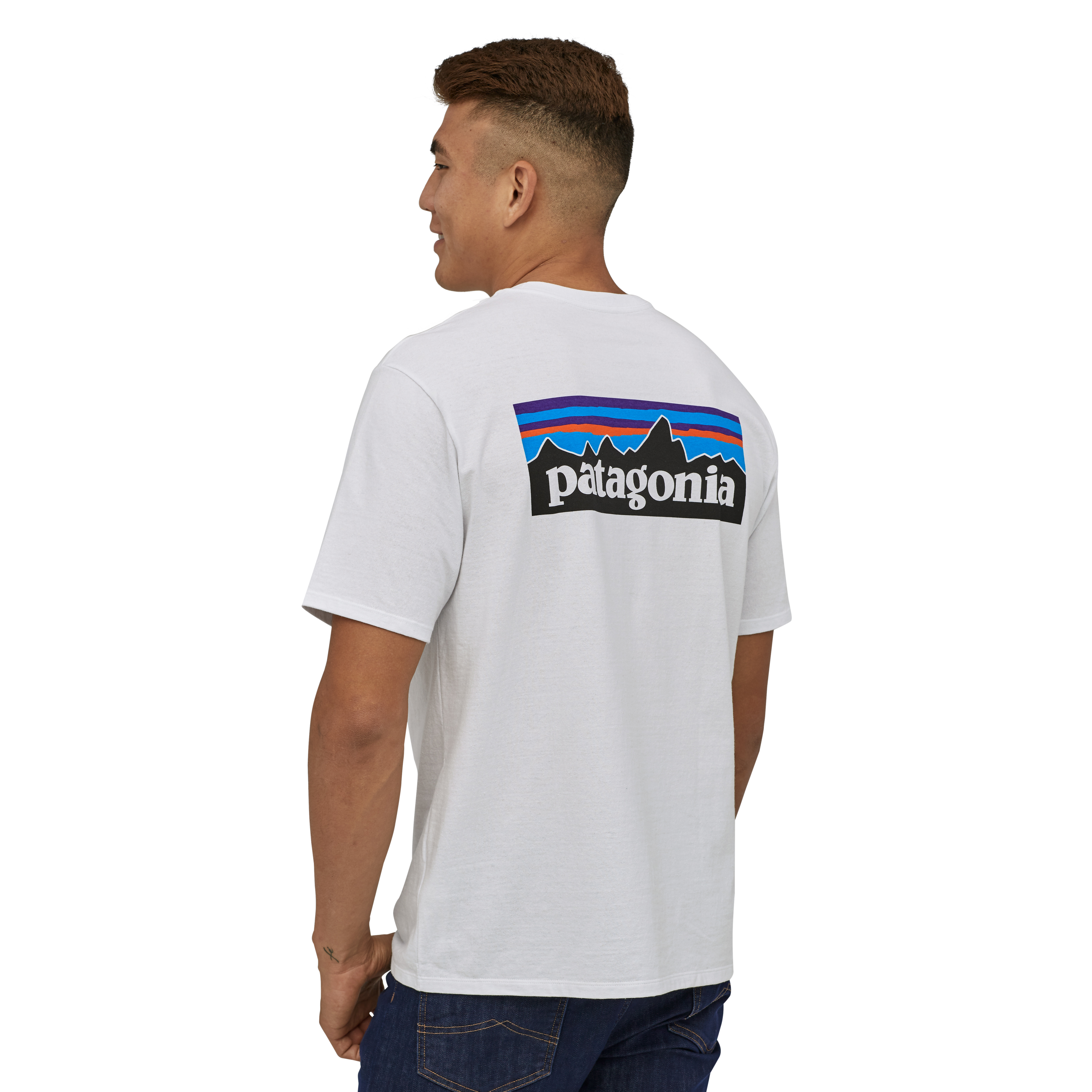 M's P-6 Logo Responsibili-Tee, WHI