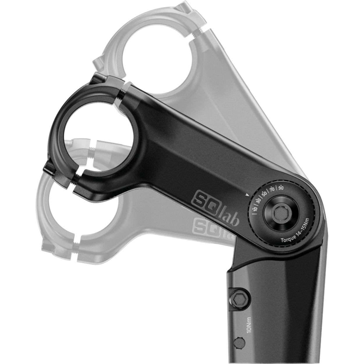 SQB-Stem 821 3.0 : 90mm : 900 black