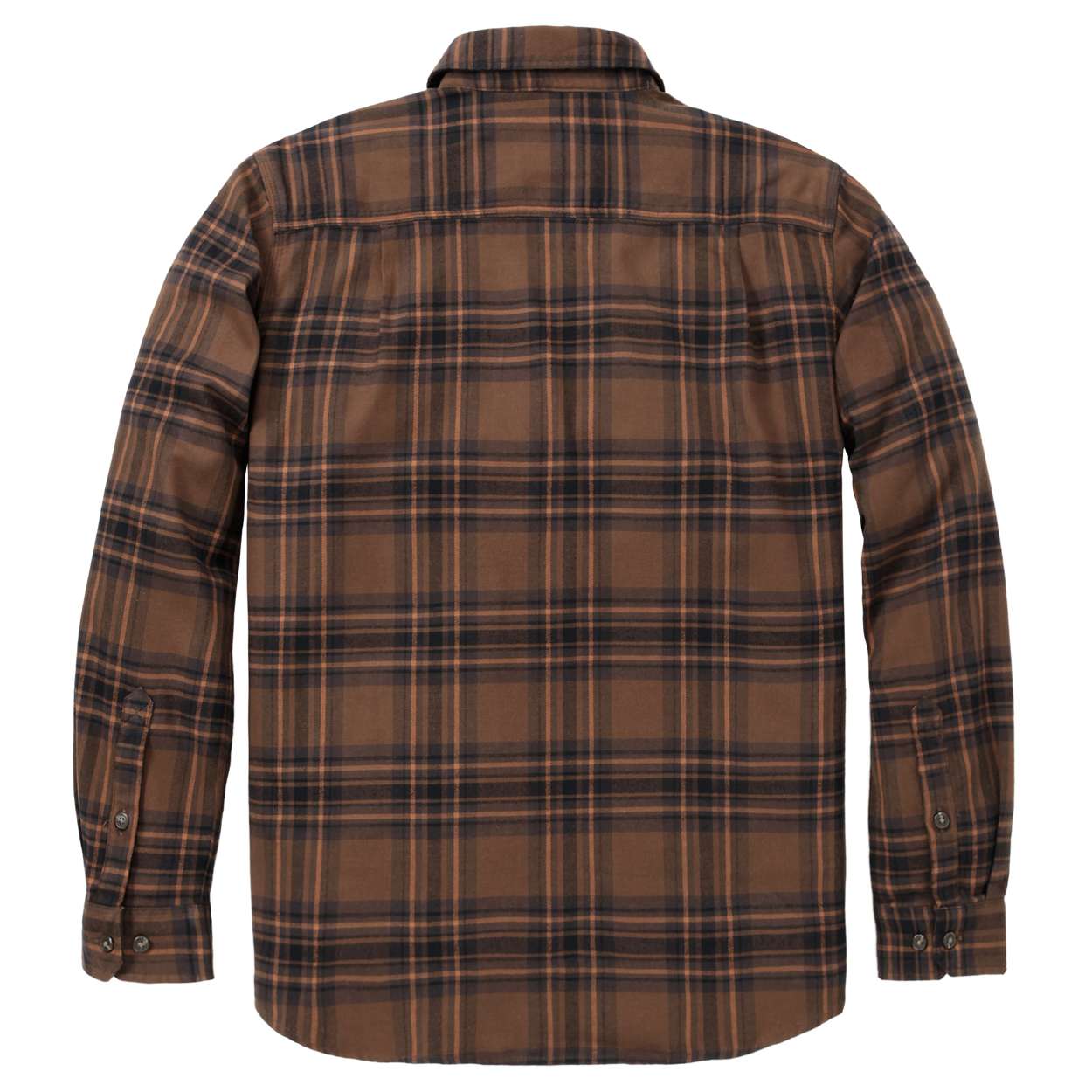 M Hamilton Telaxed LS Plaid Shirt, red duck