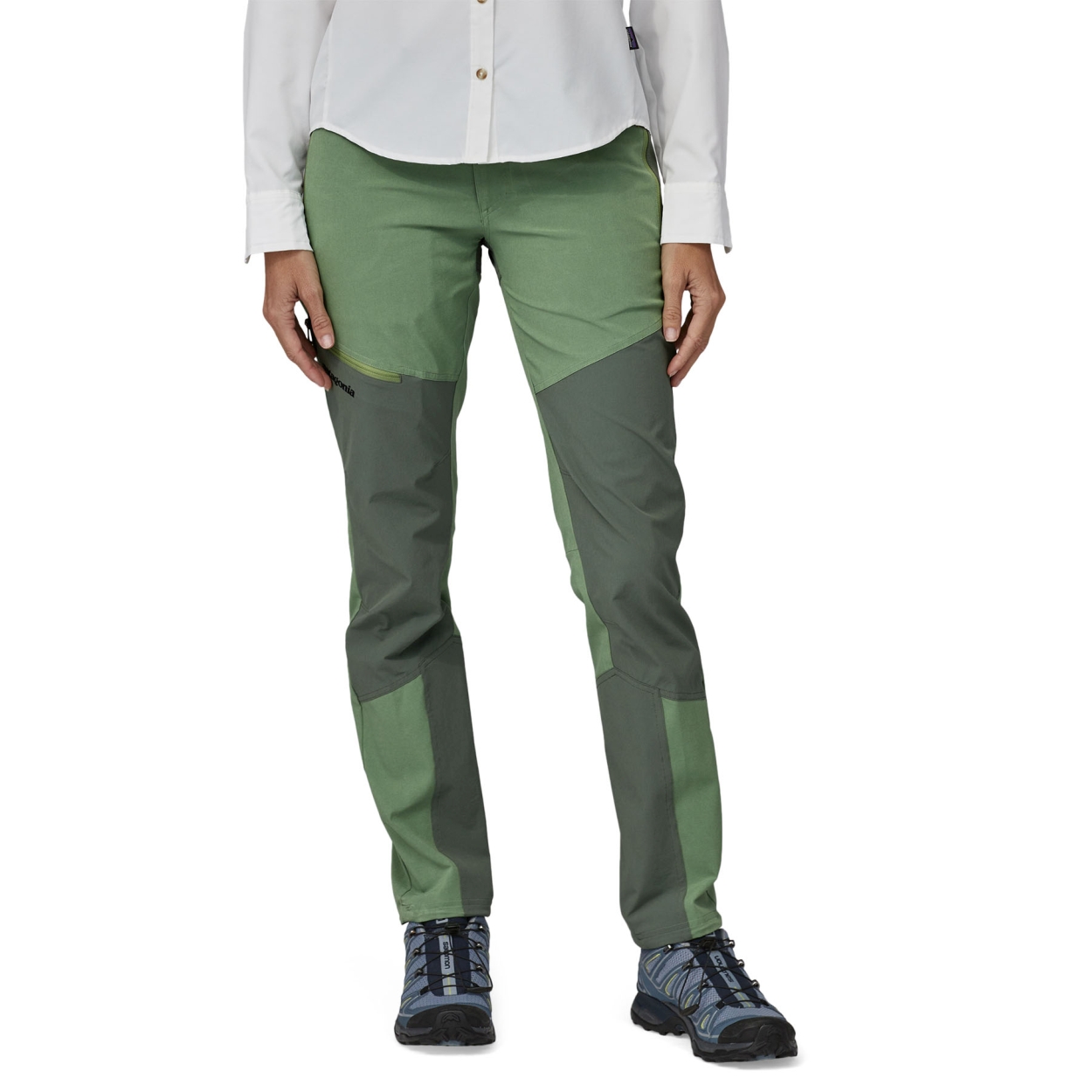 W's Altvia Alpine Pants - Reg, sedge green