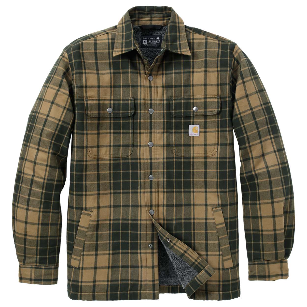 M Hubbard Plaid Shirt Jac, night fatigue