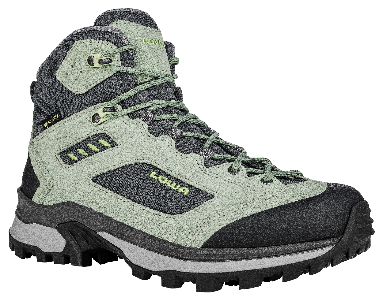 Corvara GTX Mid wmns, patinagrün/grau