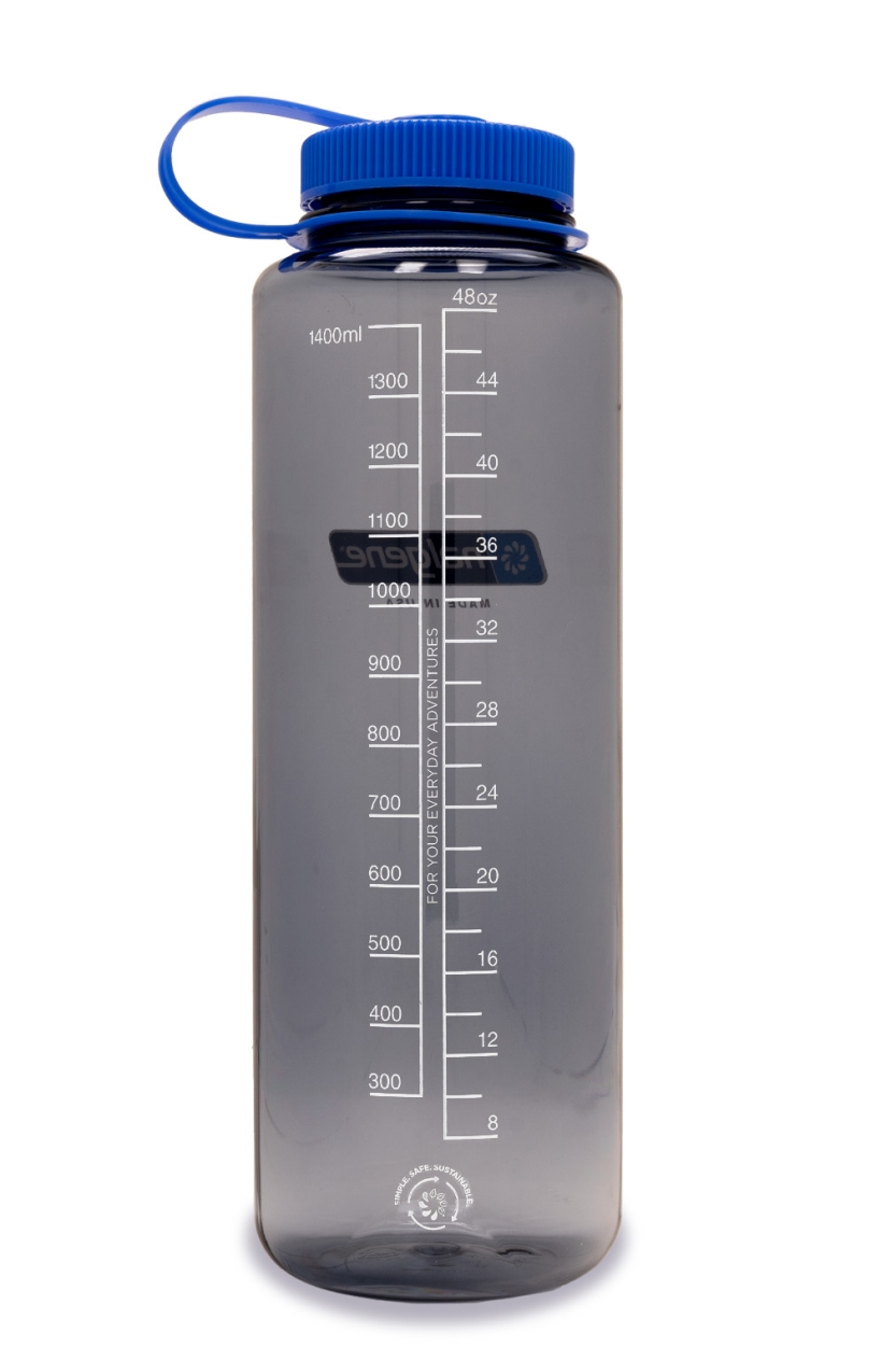 Nalgene Trinkflasche "WH Sustain Silo' 1,5L, grau
