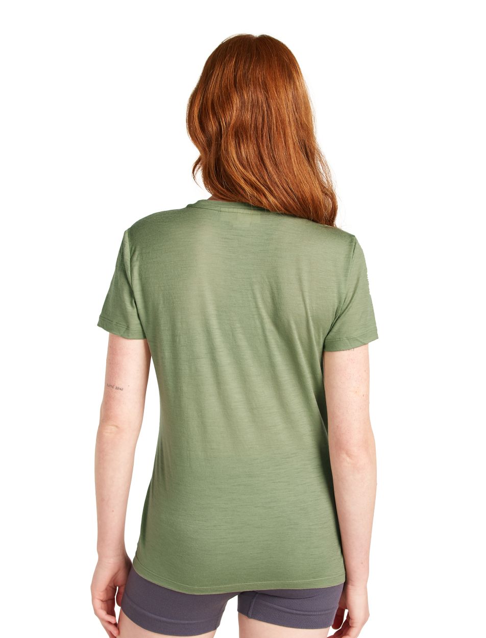 Women Merino 150 Tech Lite SS Tee Single Line C