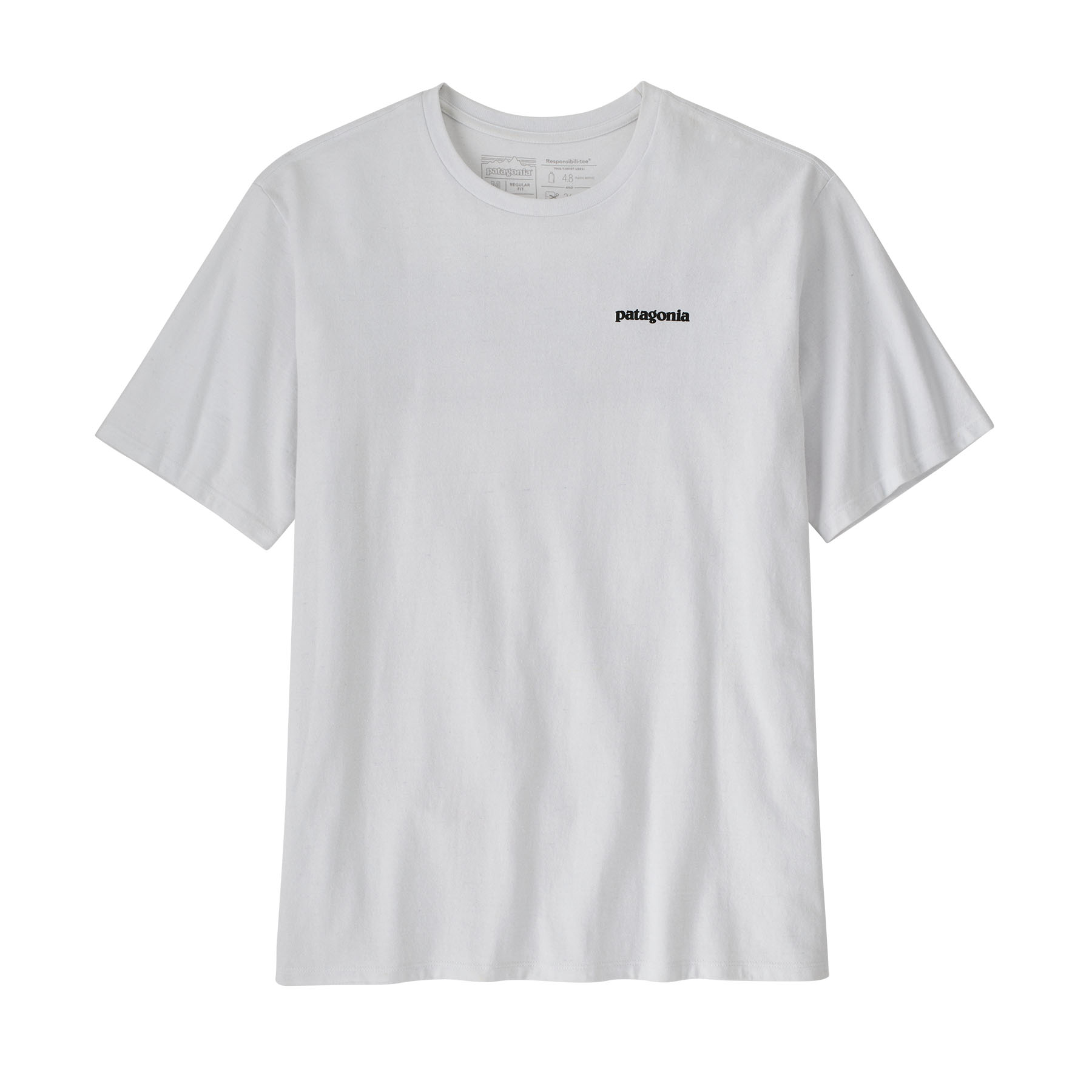 M's P-6 Logo Responsibili-Tee, WHI