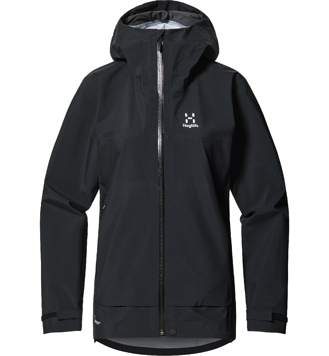 Front Proof Jacket Women, True Black