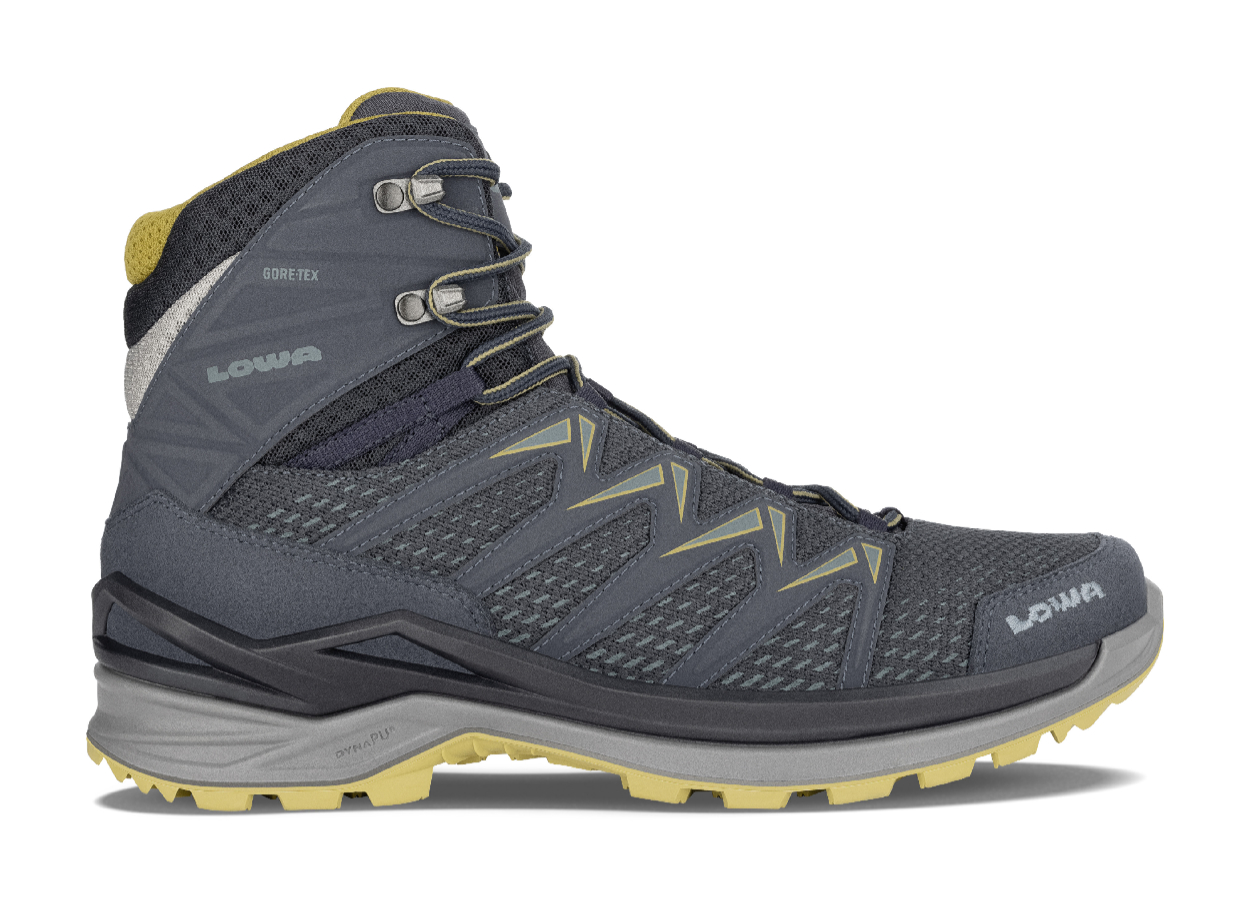 Innox Pro GTX Mid, stahlblau/senf
