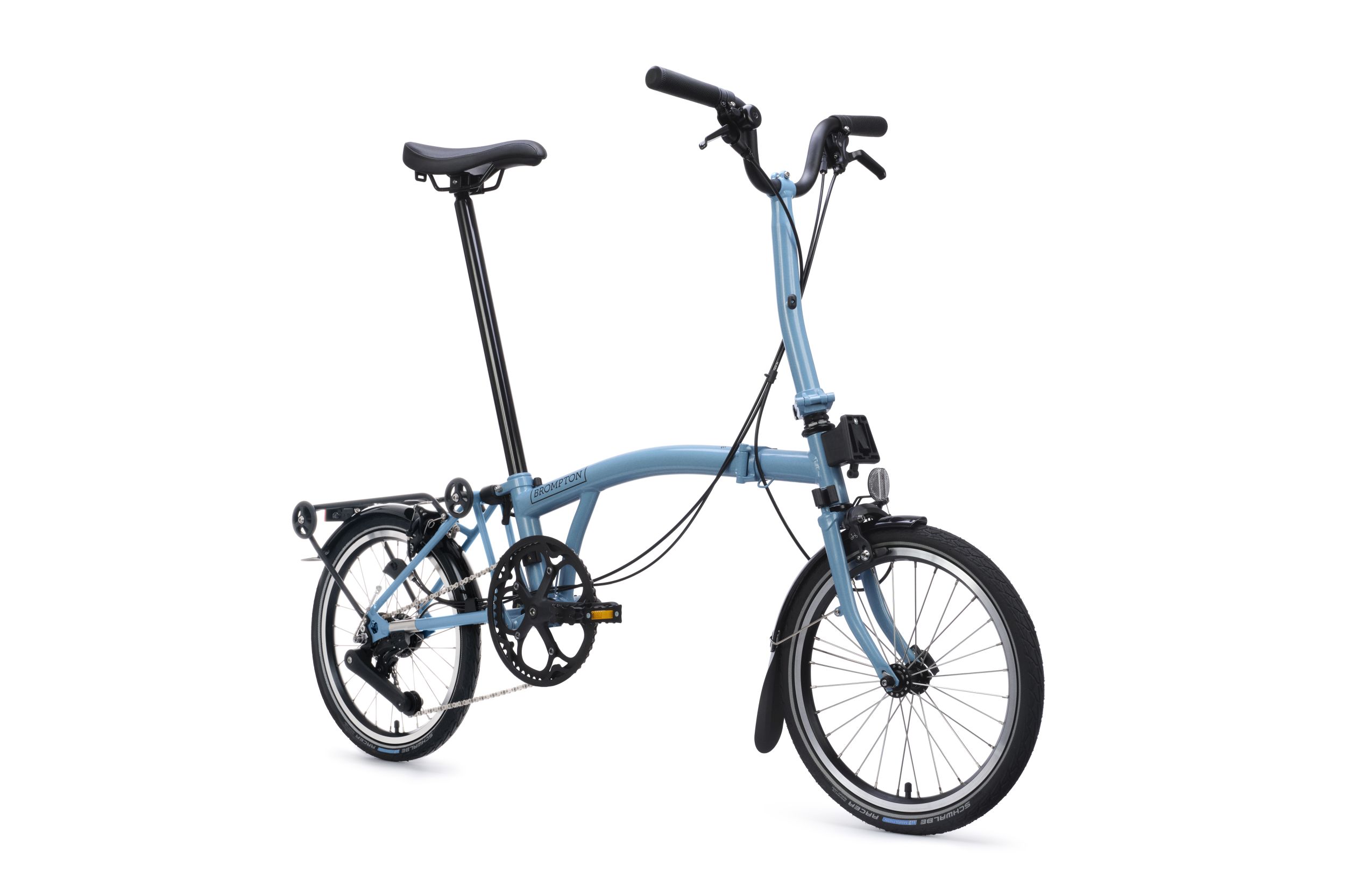 Brompton C-Line, 4-Gang, cloud metallic , H-Lenker