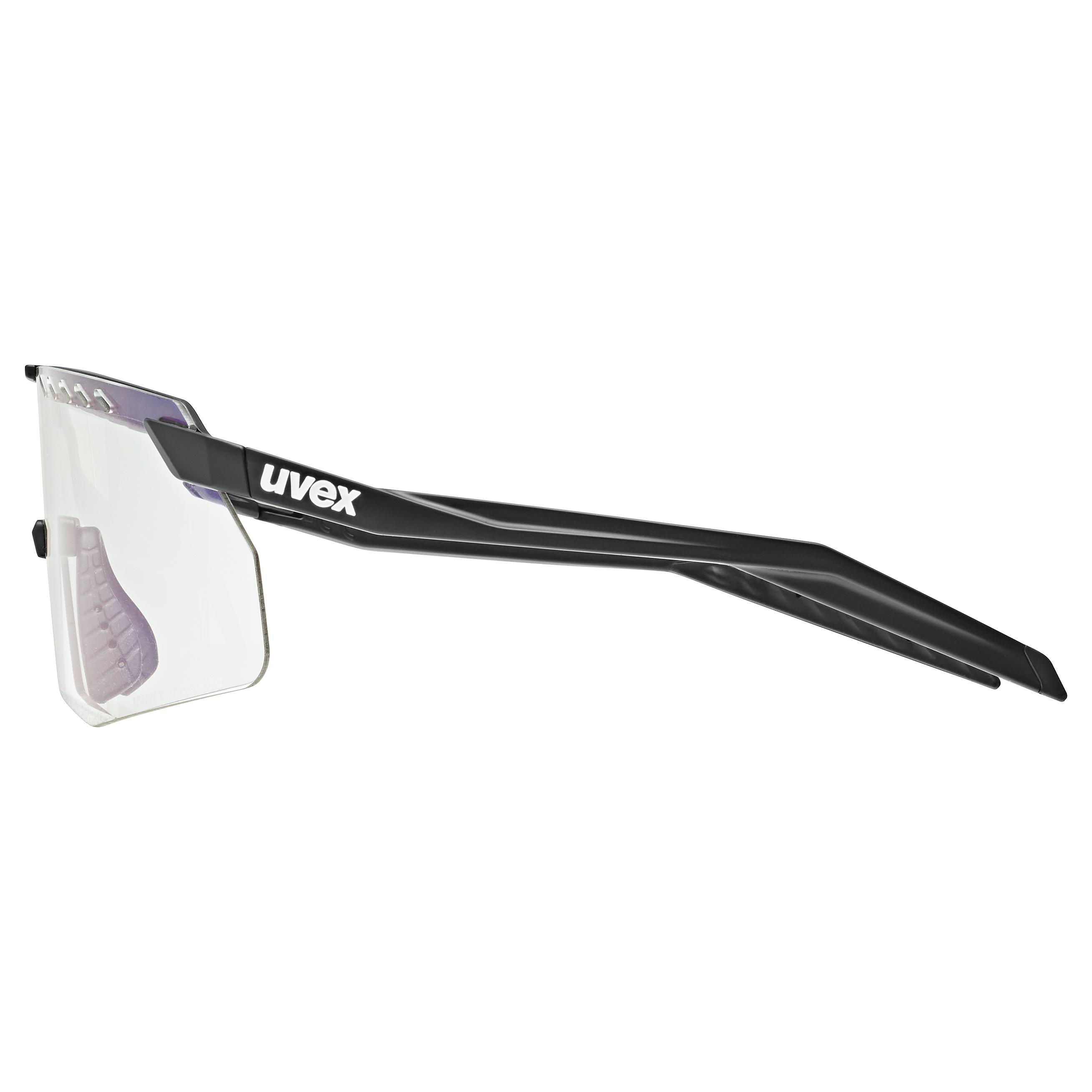 uvex pace stage s V black matt / mir. green