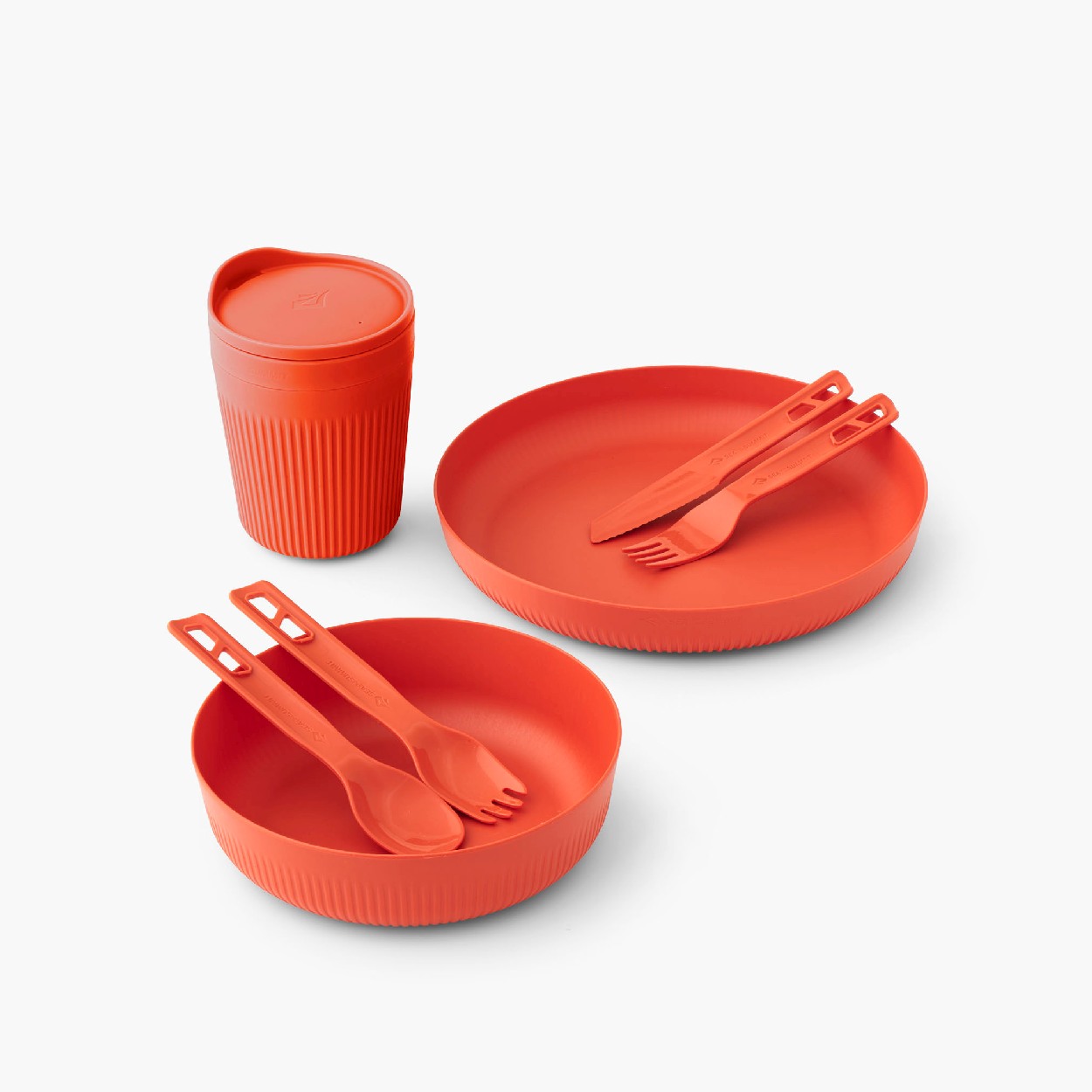 Passage Dinnerware Set-(1P)(7Piece)-orange