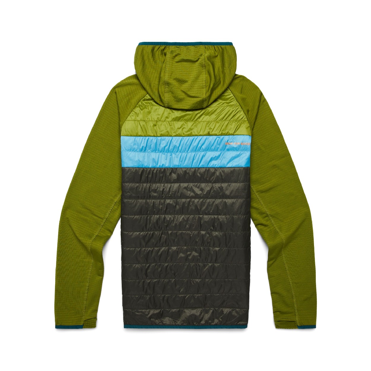 Capa Hybrid Insulated Hooded Jacket men,