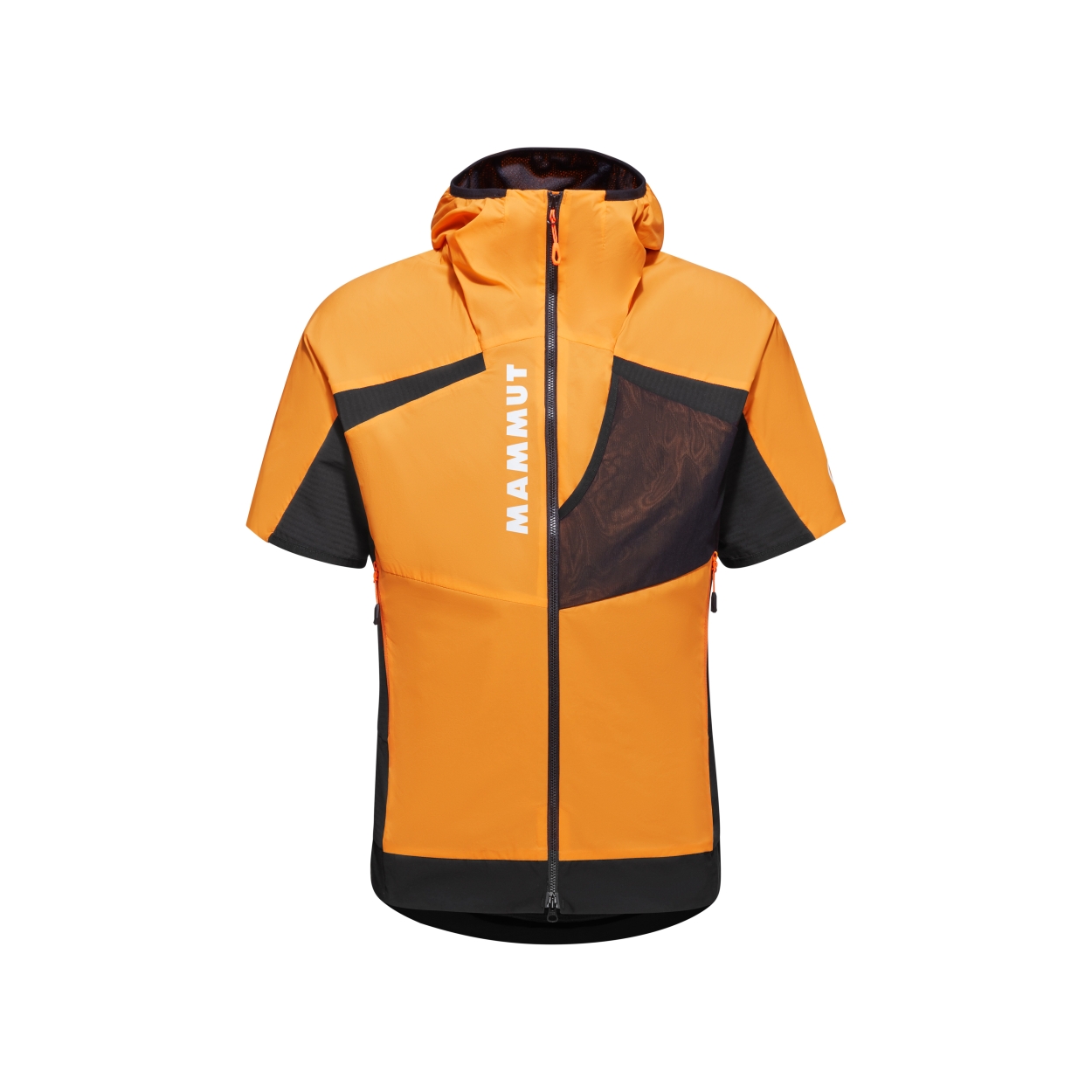 Aenergy IN Hybrid Hooded Vest, tangerine-black