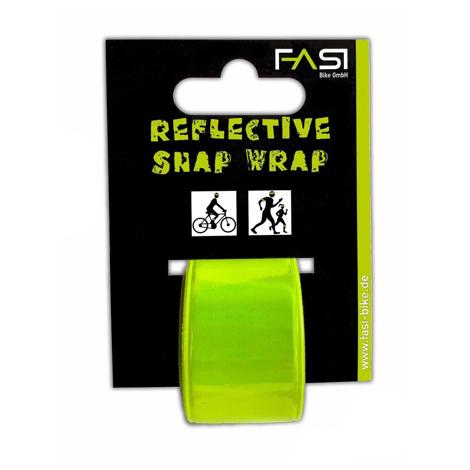 FASI Reflex-Band Snap Wrap gelb | Maße: 30 x 340