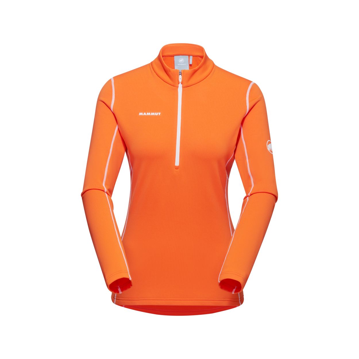 Aenergy ML Half Zip Pull Women, peach