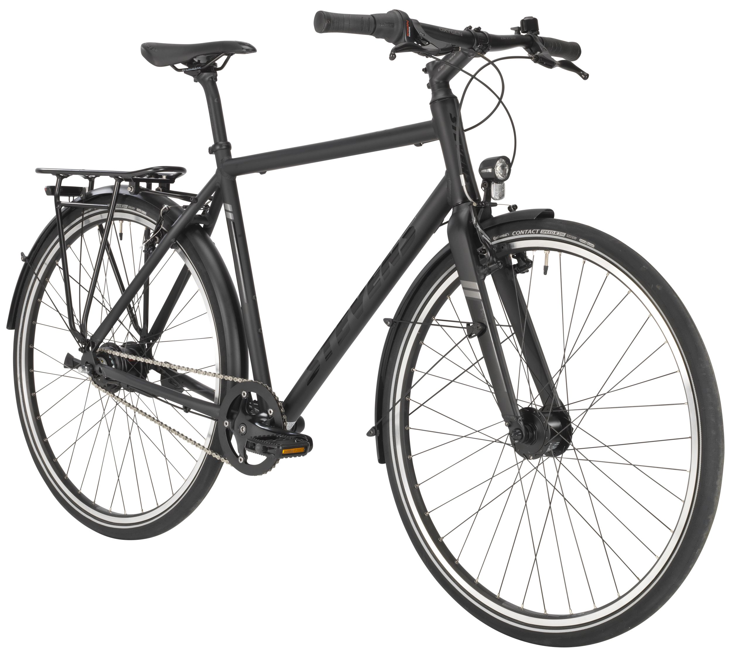 Stevens City Flight Gent 61cm Stealth Black
