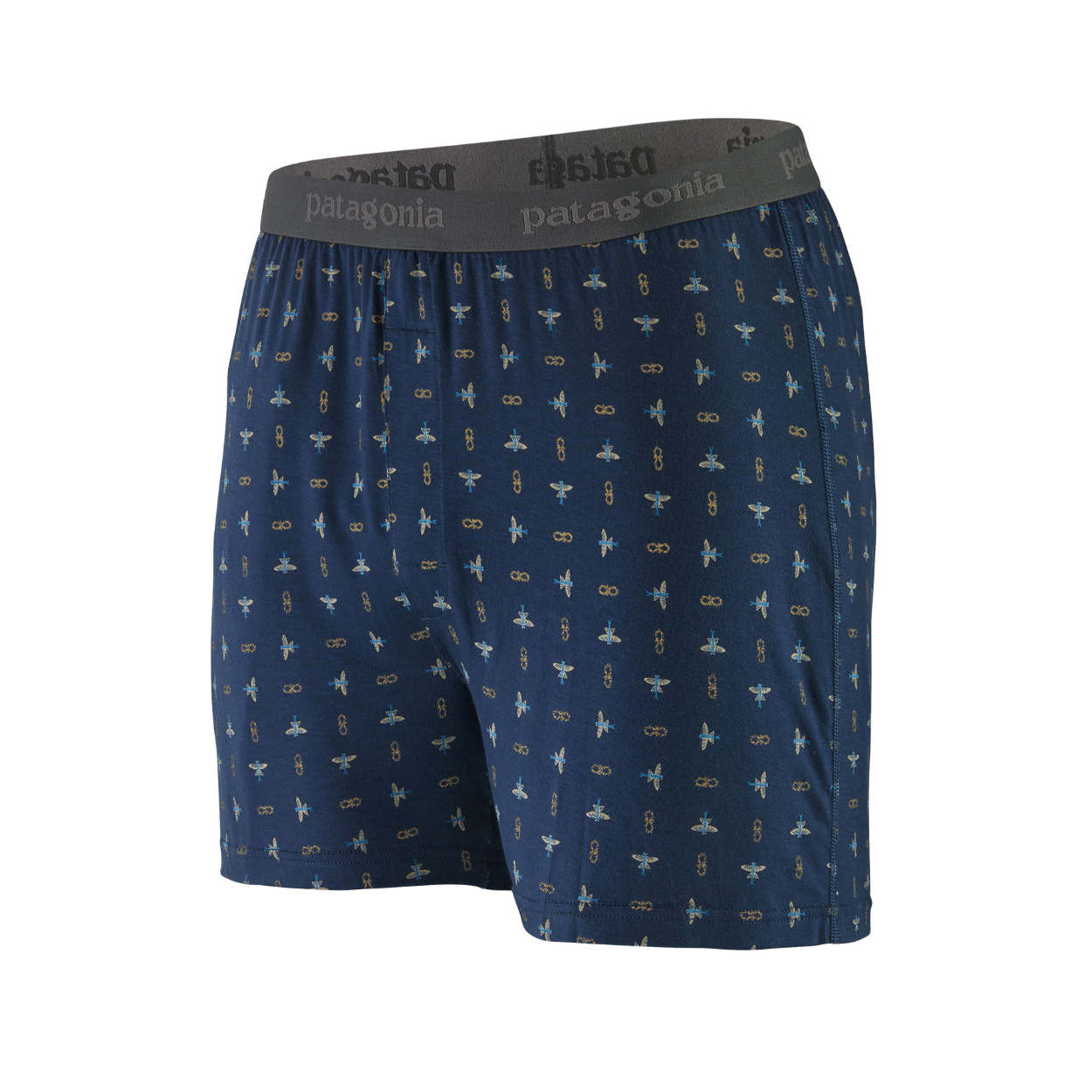 M's Essential Boxers, flying climd/tidepool blue