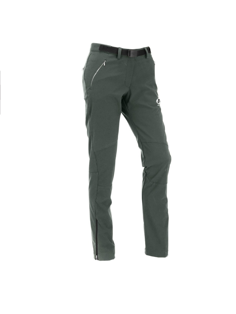 Peak Perle Trekkinghose Damen dark green