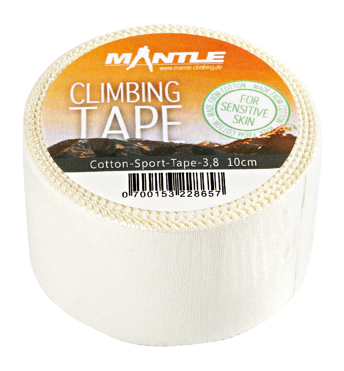 Mantle Climbing Tape 3,8cm, Weiß