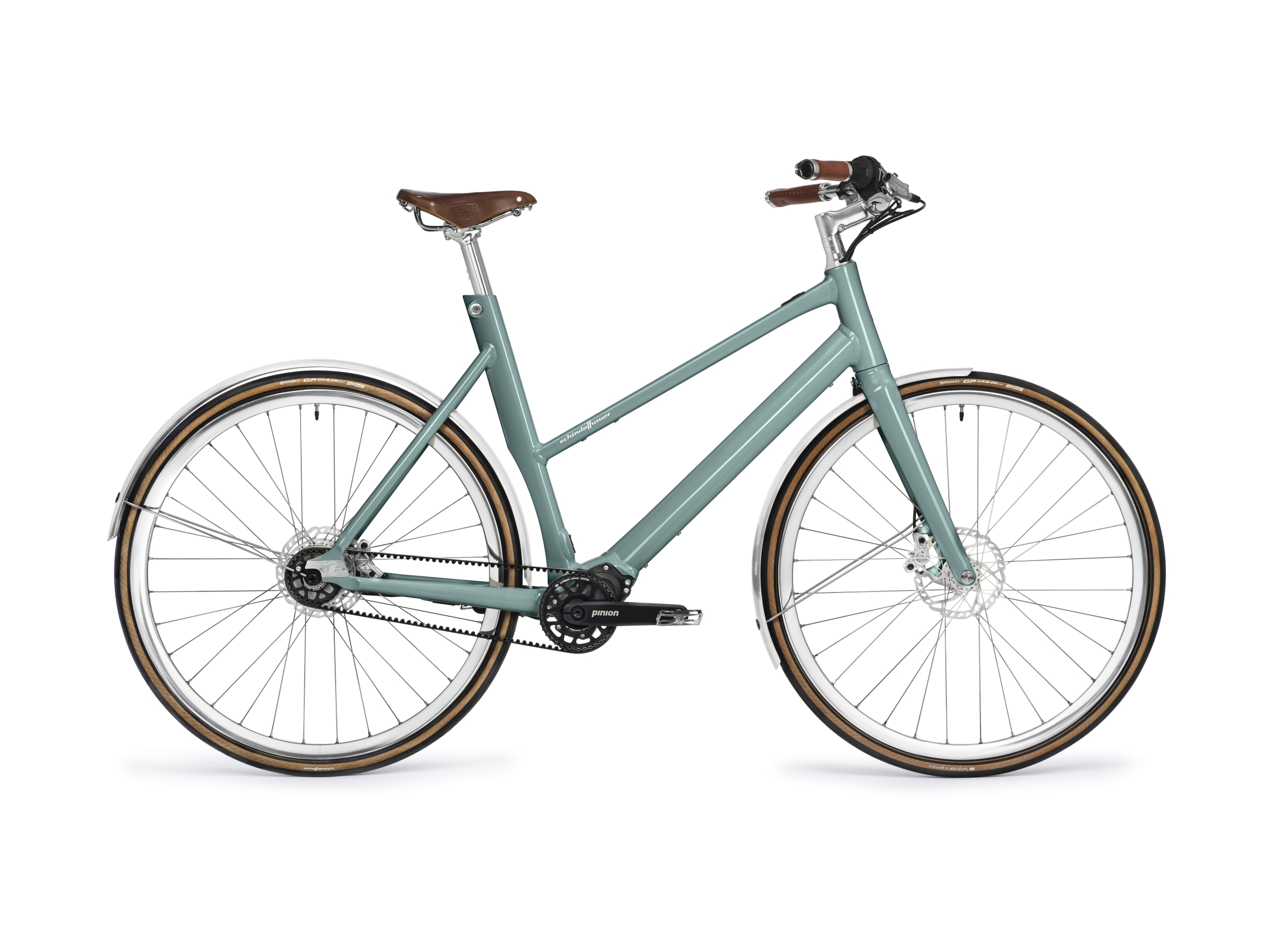 Antonia IX- MAHLE - Pinion 52 cm salbeigrün