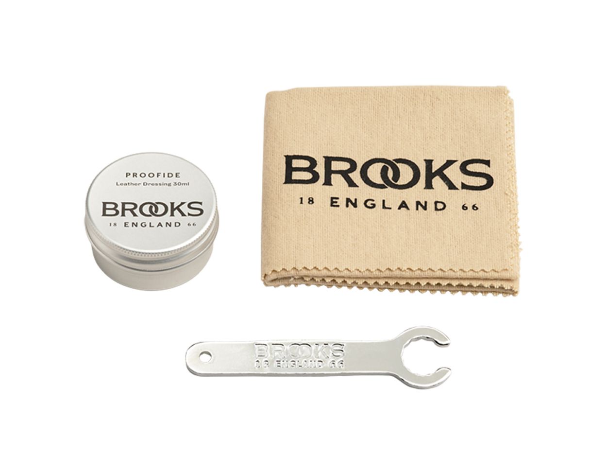 Brooks Leather Saddle Care Kit, black, unis