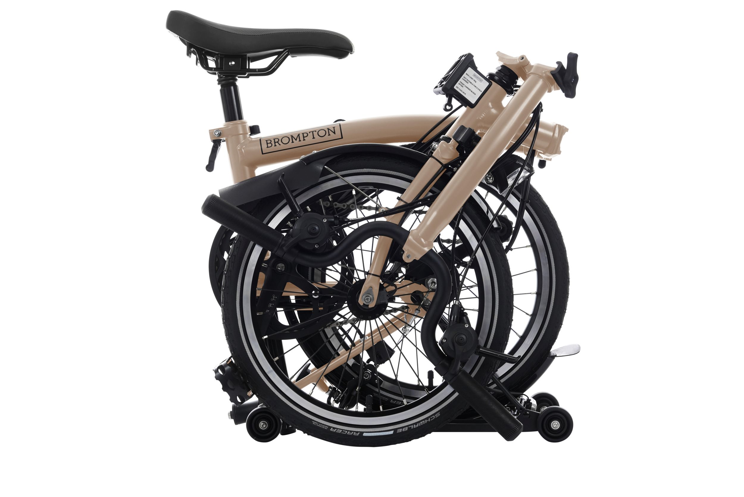 Brompton C-Line, 4-Gang, dune sand, H-Lenker,