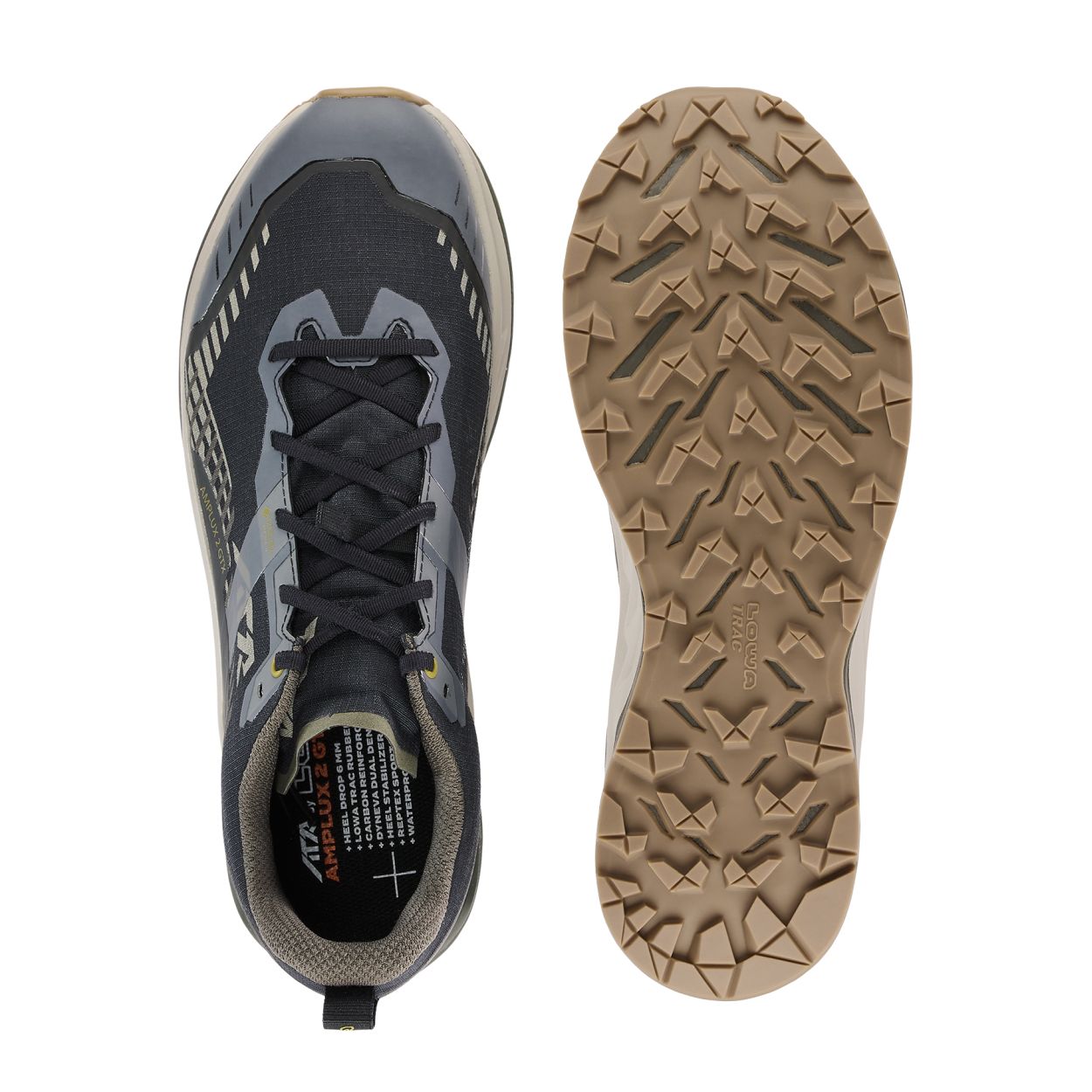 Amplux 2 GTX, schwarz/olive