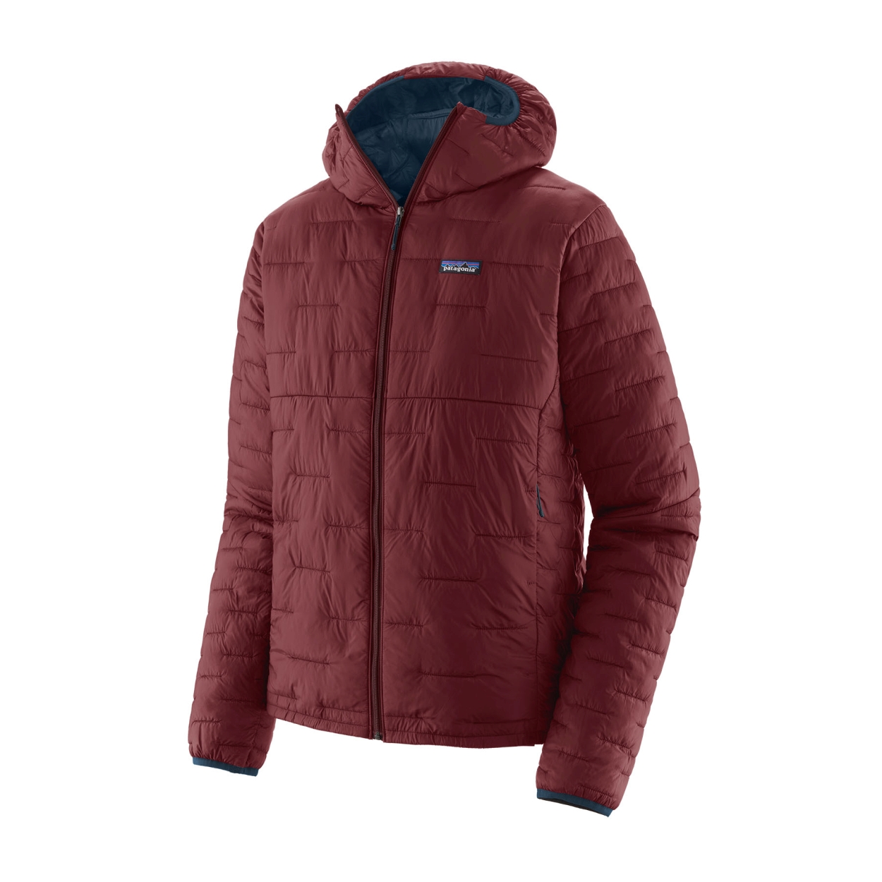 M's Micro Puff Hoody, sequoia red