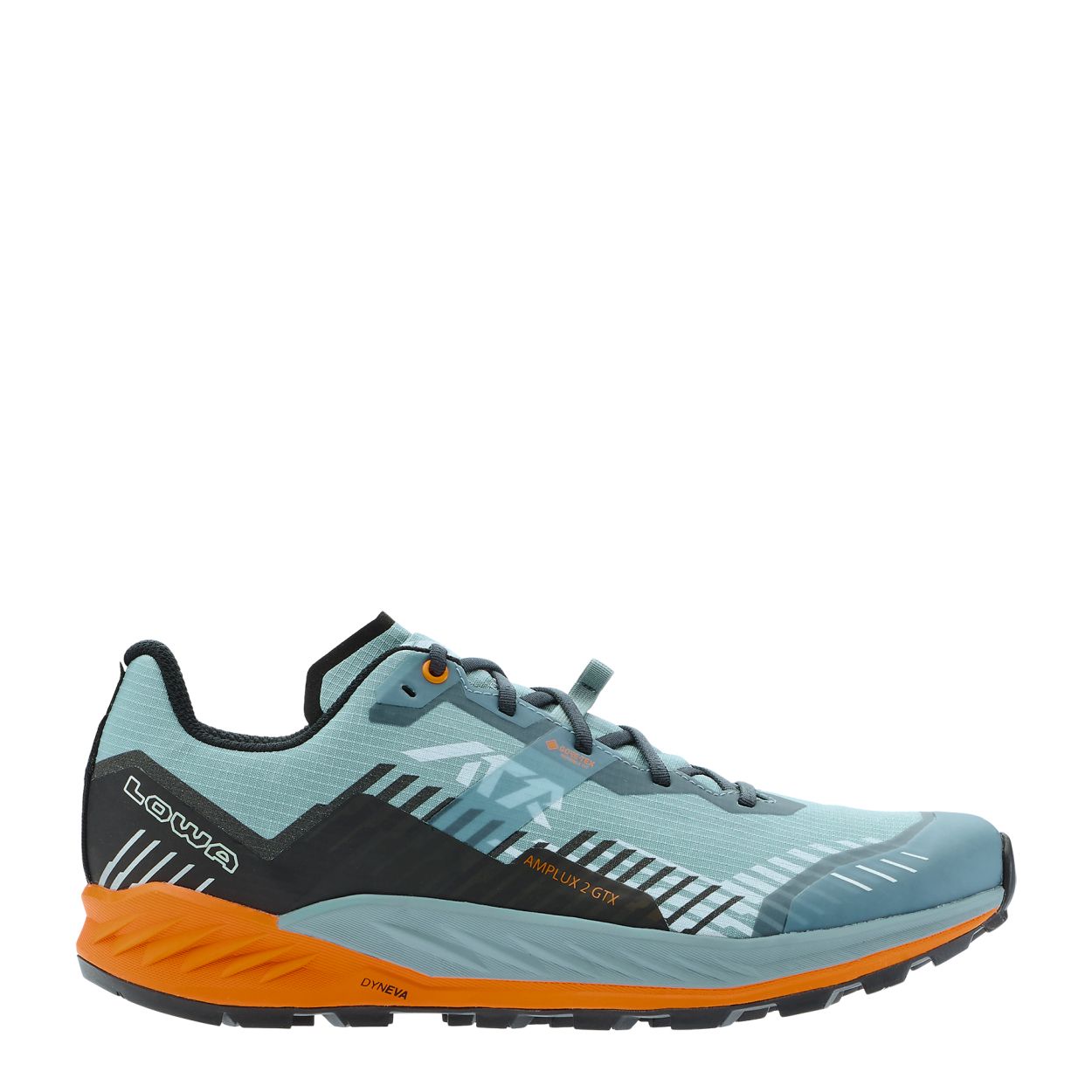 Amplux 2 GTX, rauchblau/orange