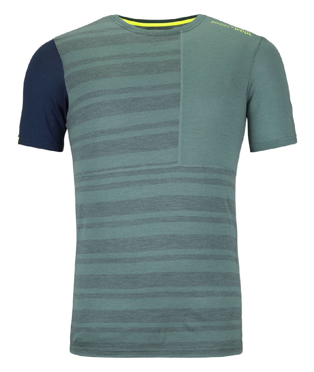 185 ROCK'N'WOOL SHORT SLEEVE M, arctic grey