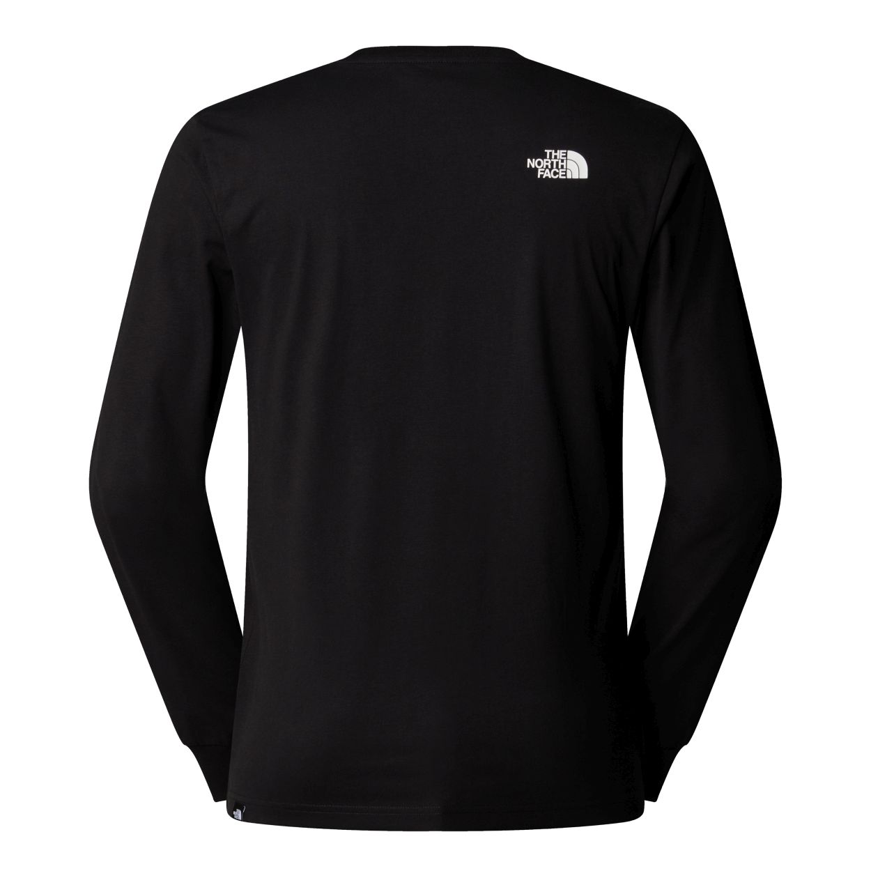 M L/S Fine Tee, tnf black