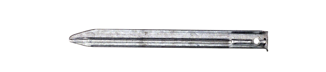 Basicnature Stahlblechhering, halbrund 18cm