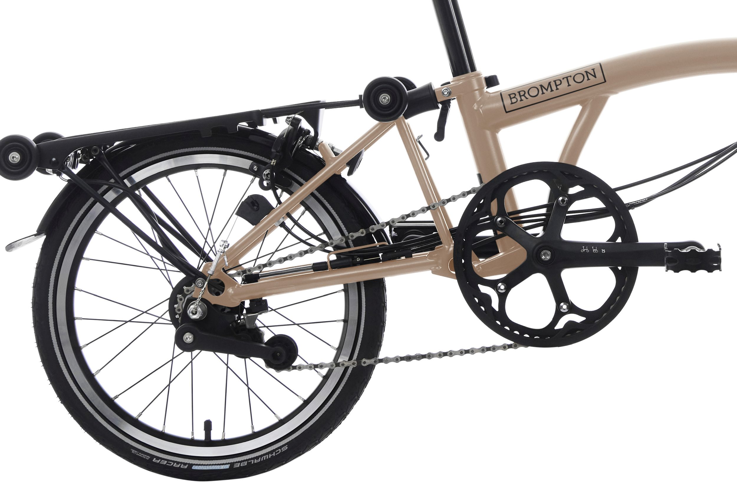 Brompton C-Line, 4-Gang, dune sand, H-Lenker,