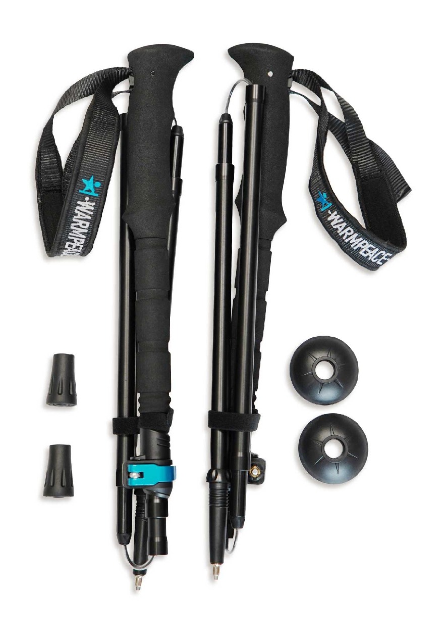 TREKKING POLES RIDGEWALK black/blue