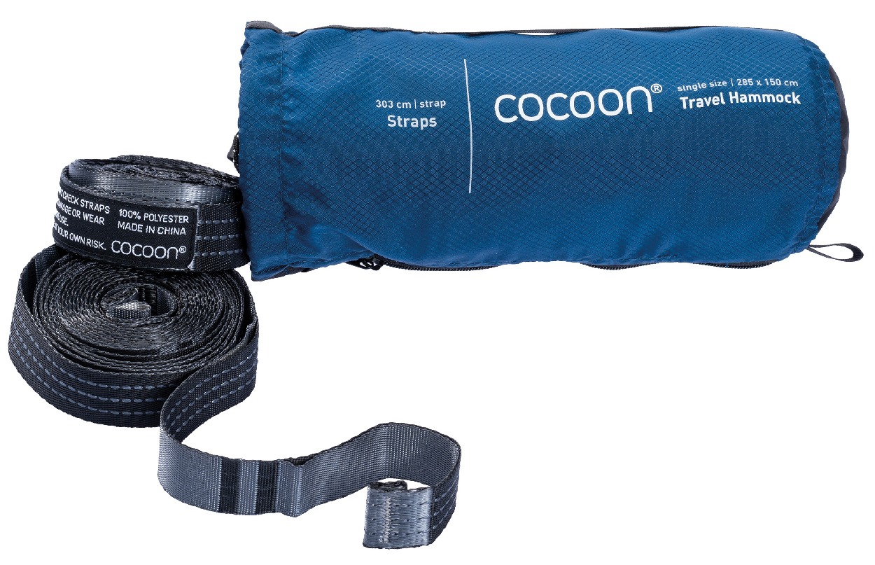 Cocoon Travel Hammock SET single, blue moon