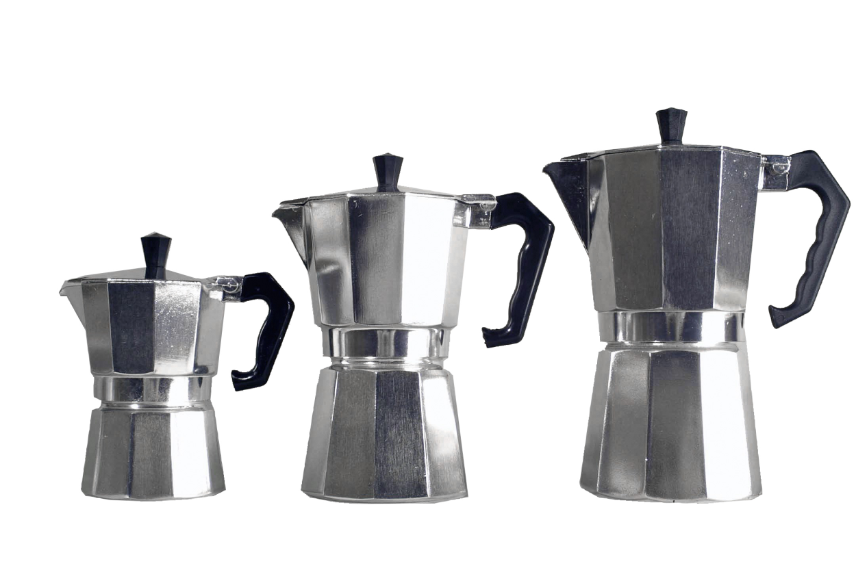 BasicNature Espresso Maker  `Edelstahl`, 6 Tassen