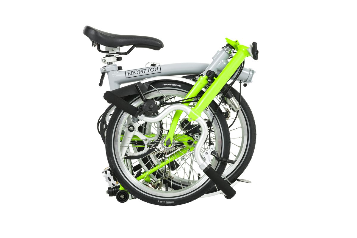 Brompton H3 RD 3-Gang new-gray/turkish-green