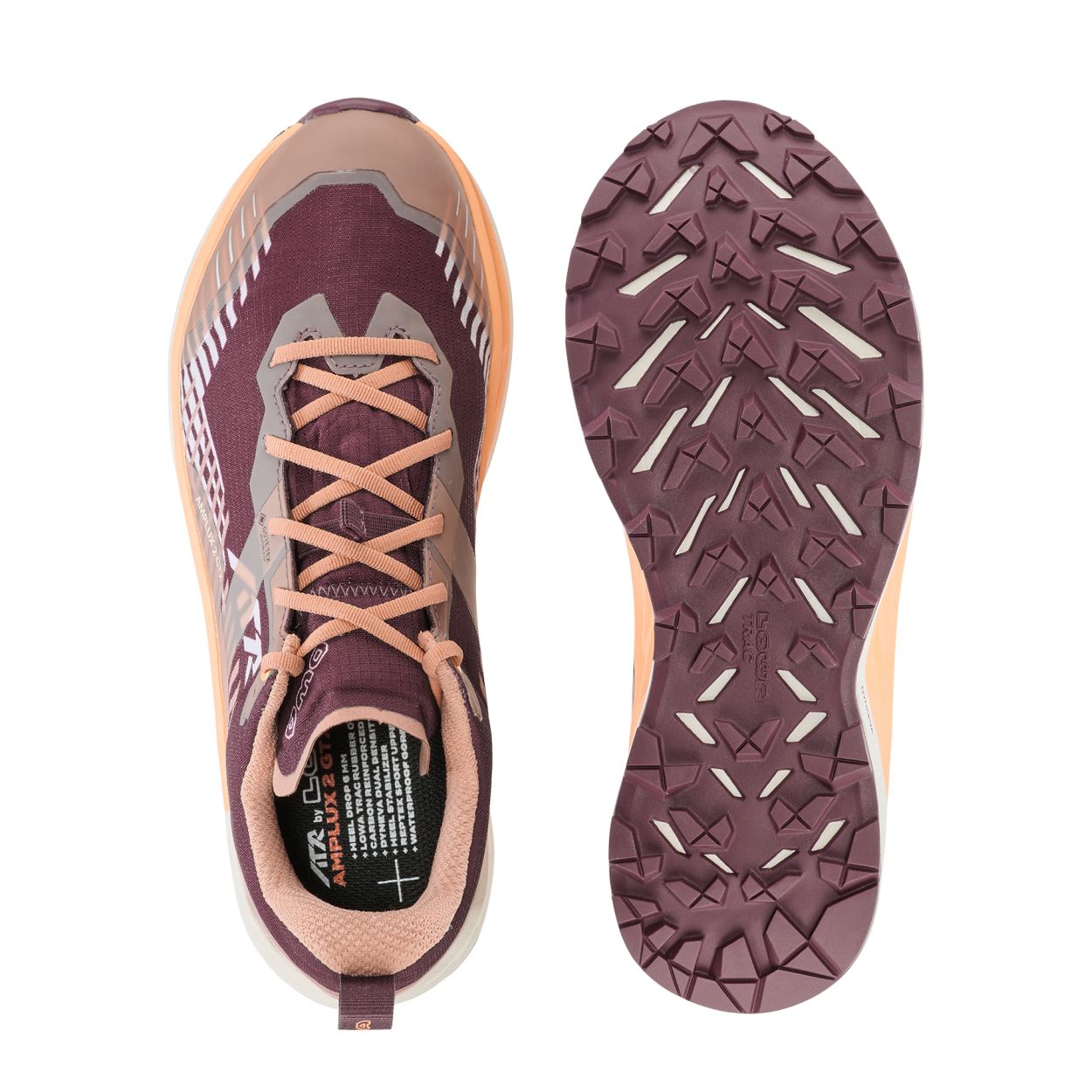 Amplux 2 GTX Ws, bordeaux/ton