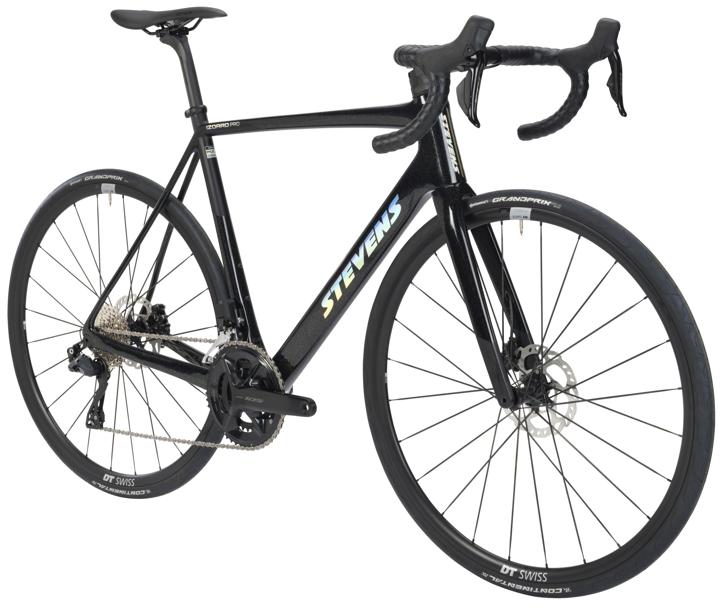 Road Izoard 105 Di2 58 Galaxy Black