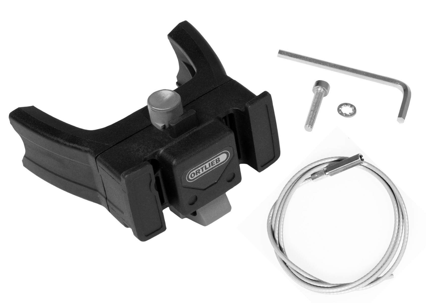 Handlebar Mounting-Set E-Bike, black, Polyamid