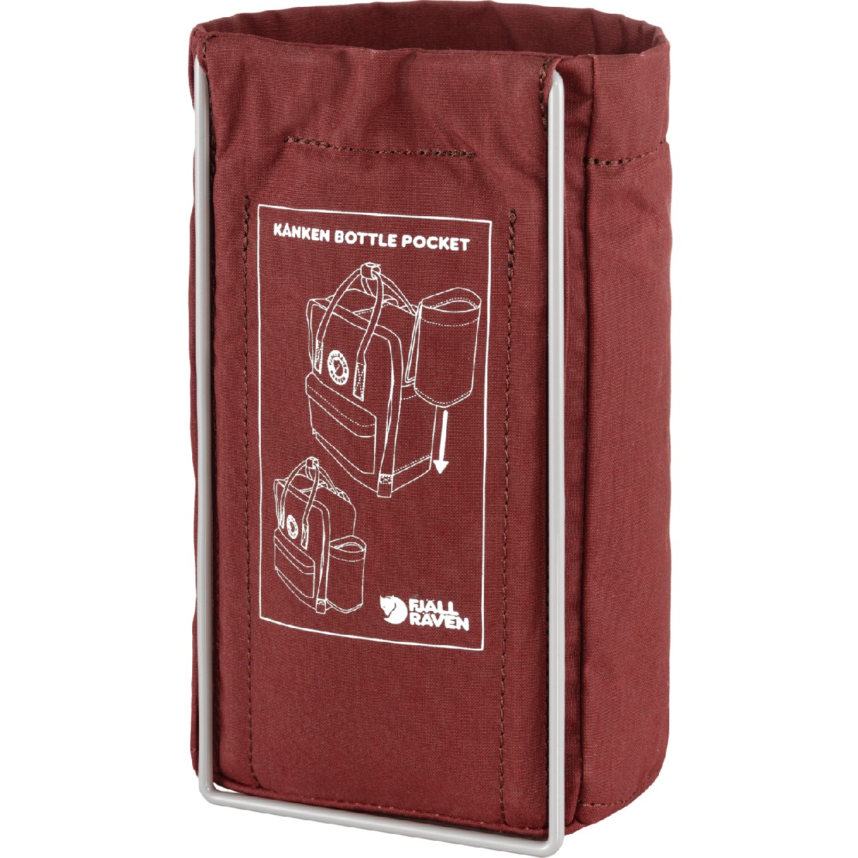 Kanken Bottle Pocket, Ox Red