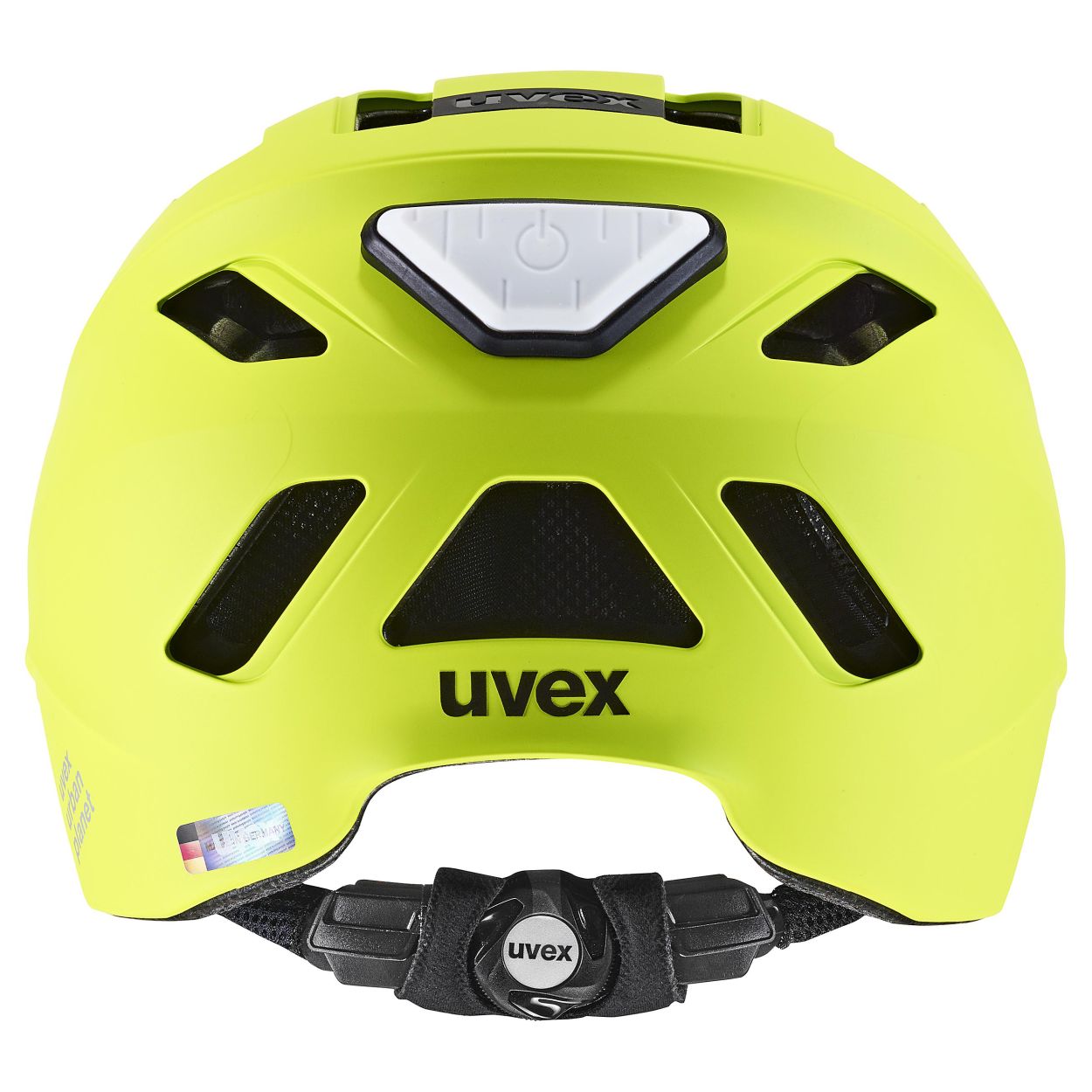 uvex urban planet LED lime matt | 58-61