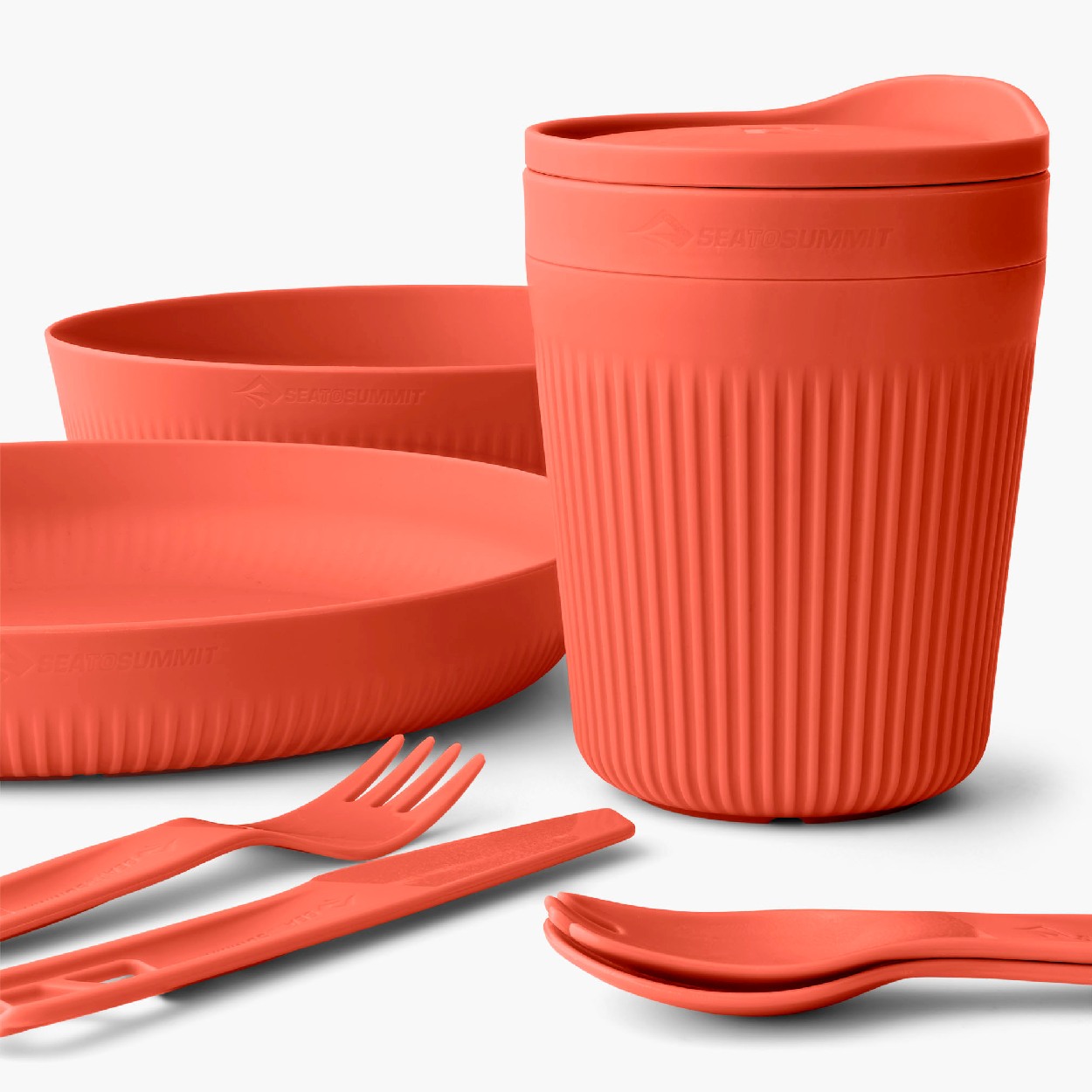 Passage Dinnerware Set-(1P)(7Piece)-orange