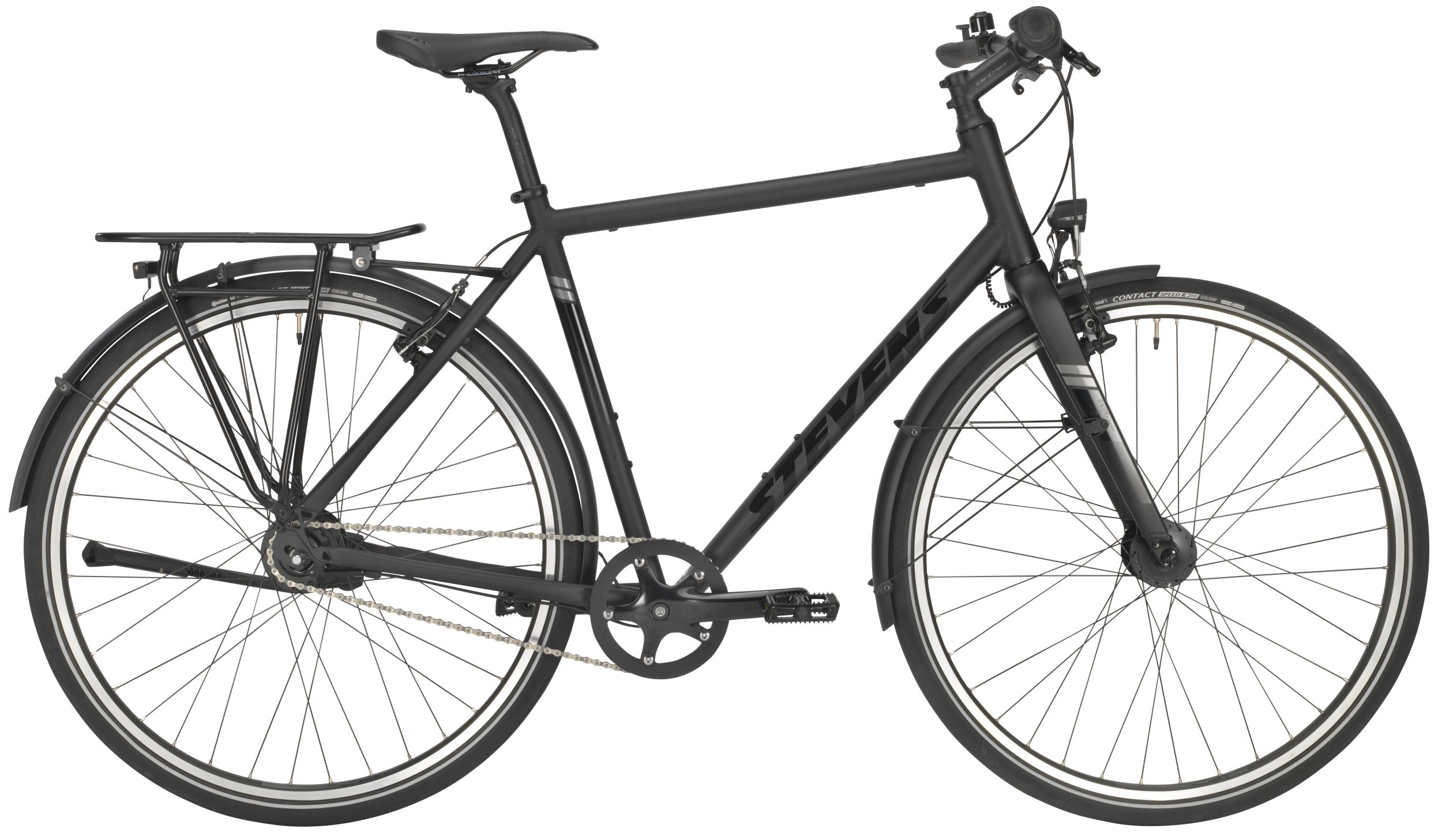 Stevens City Flight Gent 61cm Stealth Black