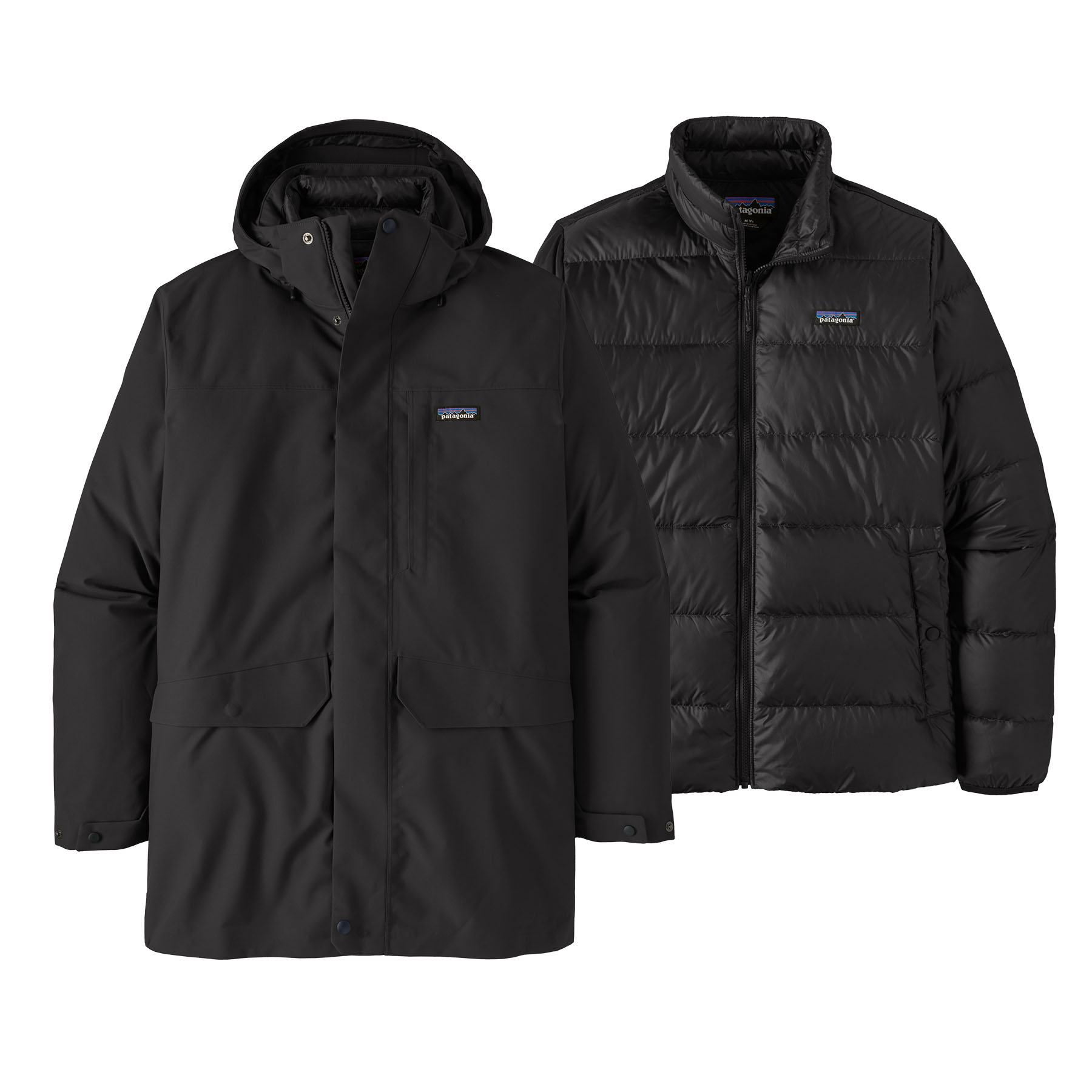 M's Tres 3-in-1 Parka, black