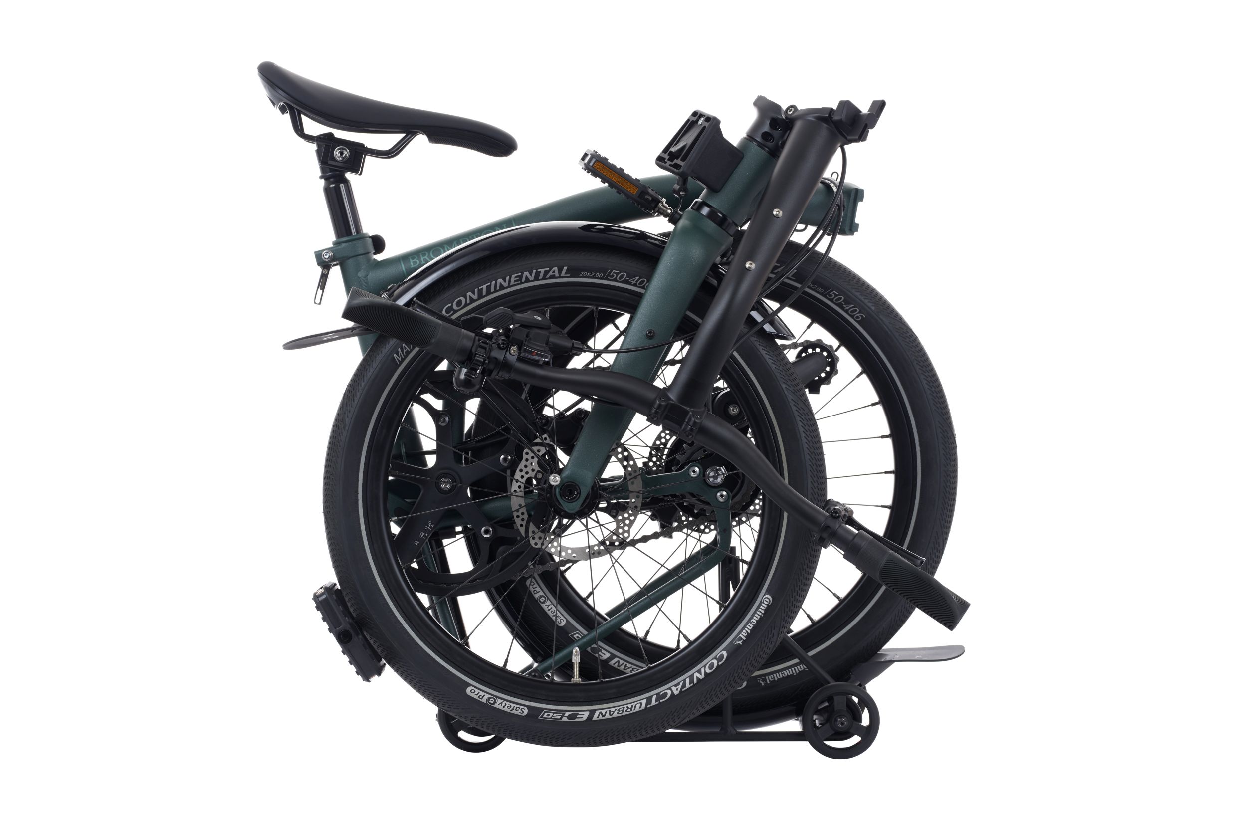 Brompton G-Line L Forest Green, Telescopic,