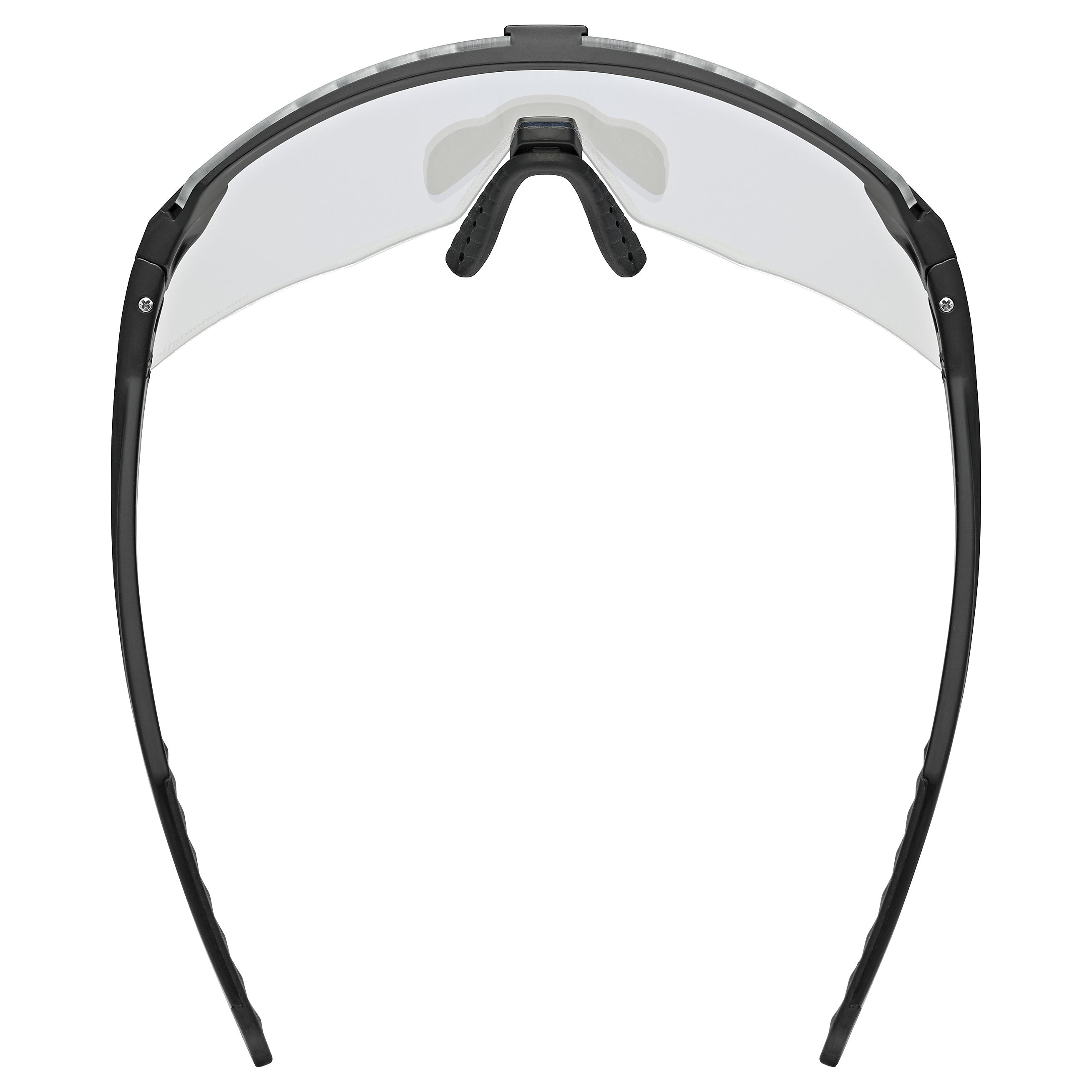 uvex pace stage s V black matt / mir. green