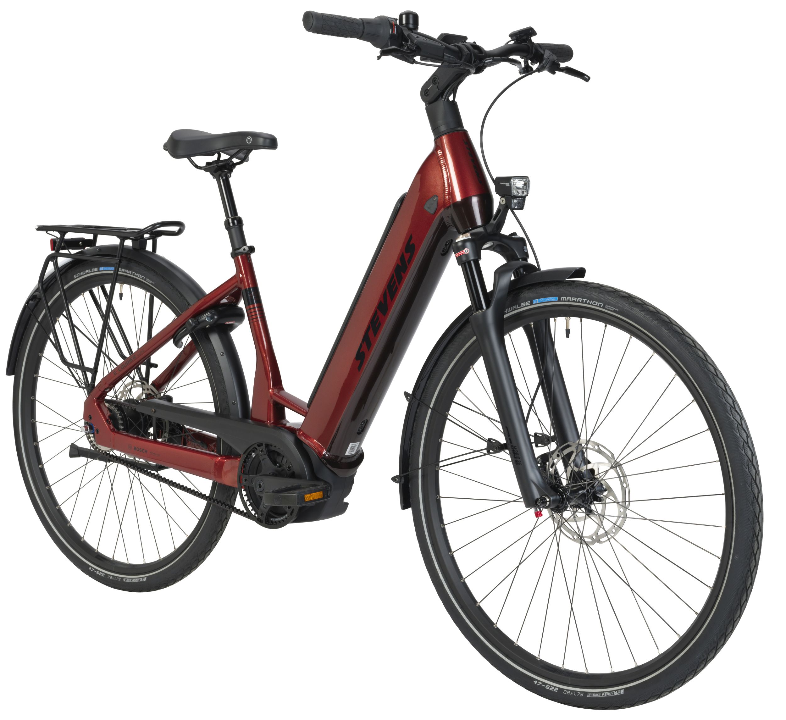 ATB E-Courier Luxe Forma 46 Burgundy