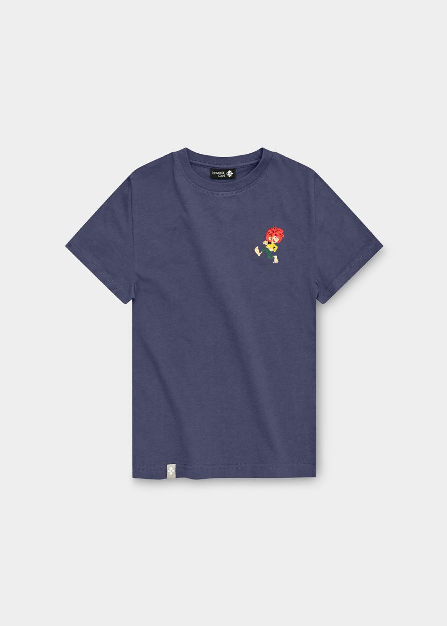 T-Shirt "Grantig by nature" v2, graublau