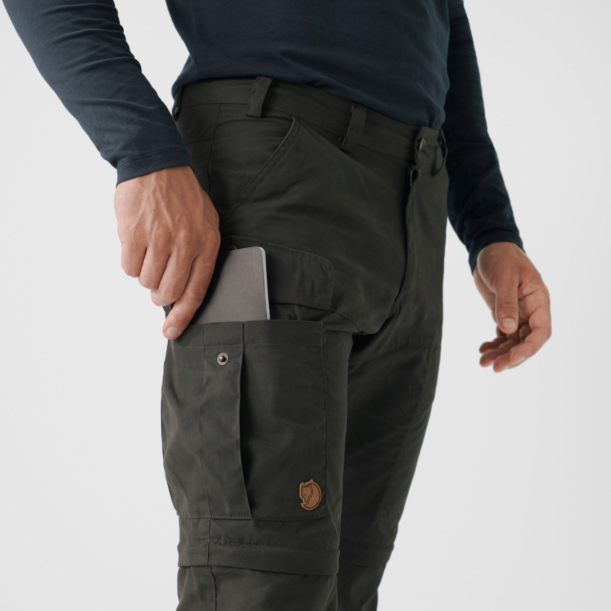 Karl Pro Zip-Off Trousers M , dark grey