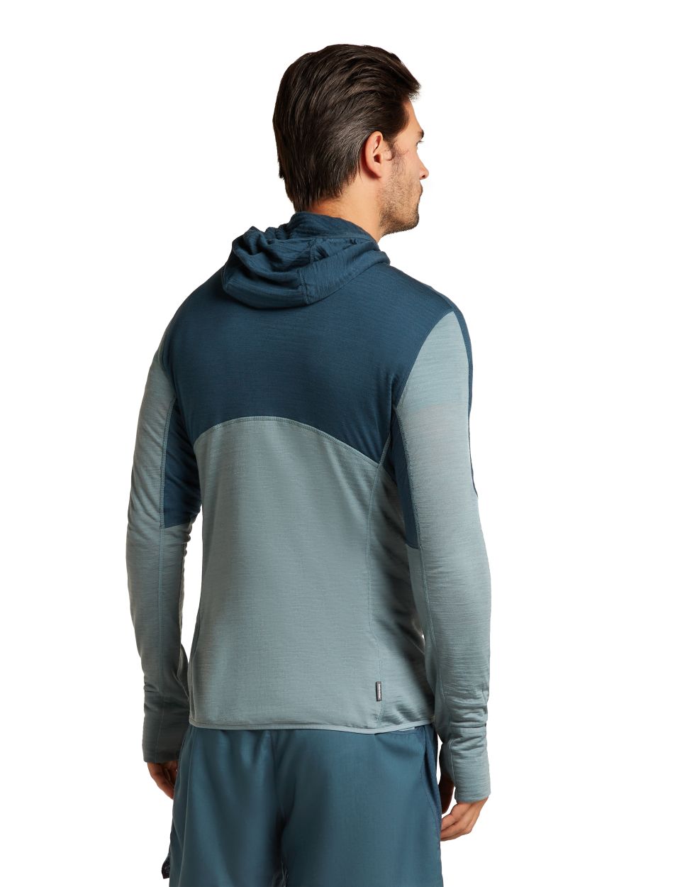 Men Merino 200 Realfleece Descender LS Zip